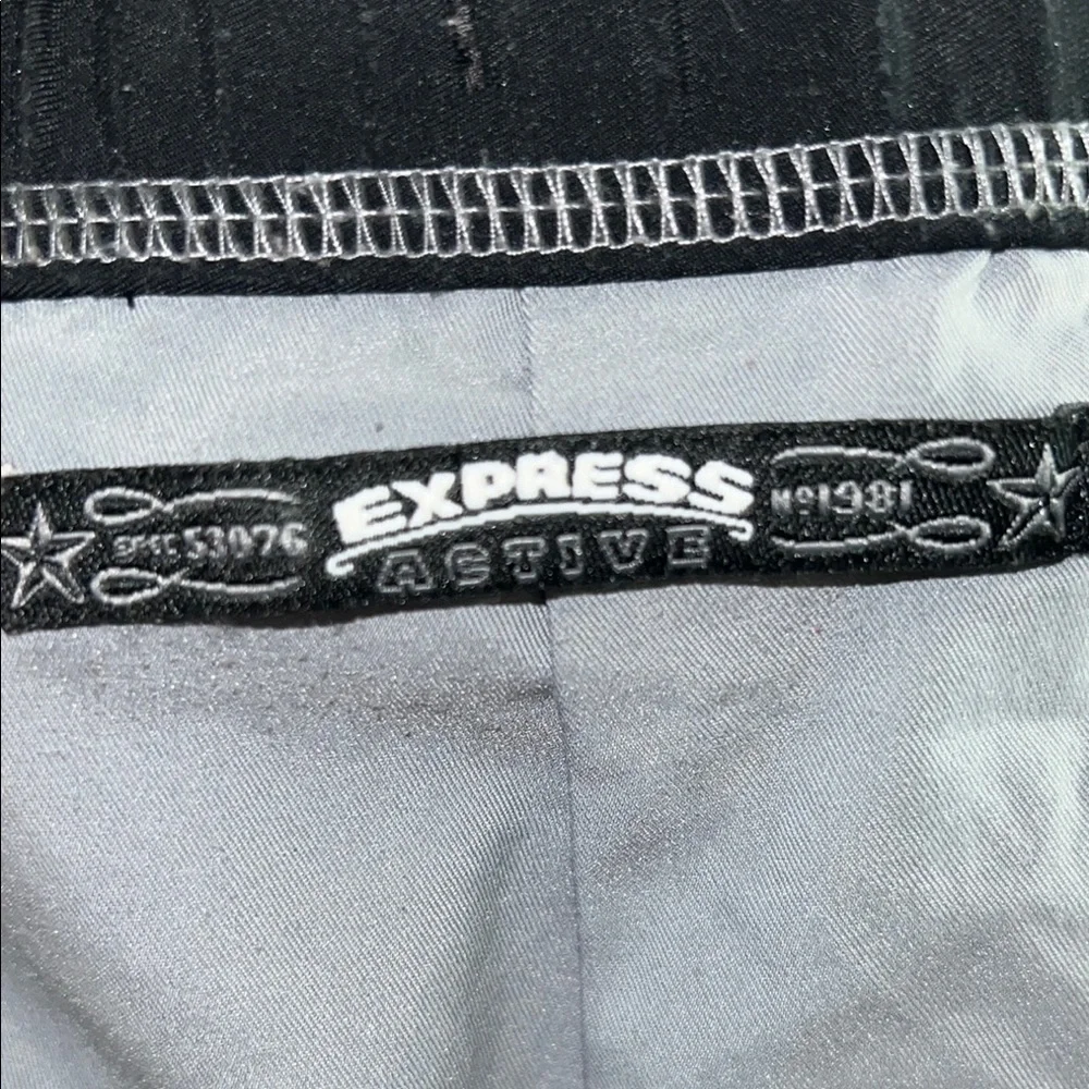 Express Gray Pants Classic stretch casual
